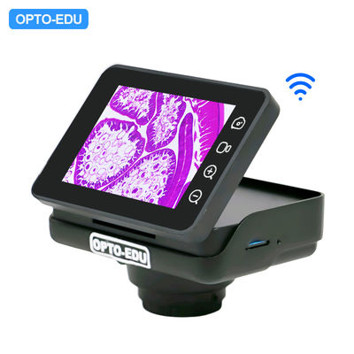OPTO-EDU A59.5142 8.0M 4K Digital Microscope Camera with 1/1.8" Sony CMOS Sensor and 2.8" LCD Touch Screen