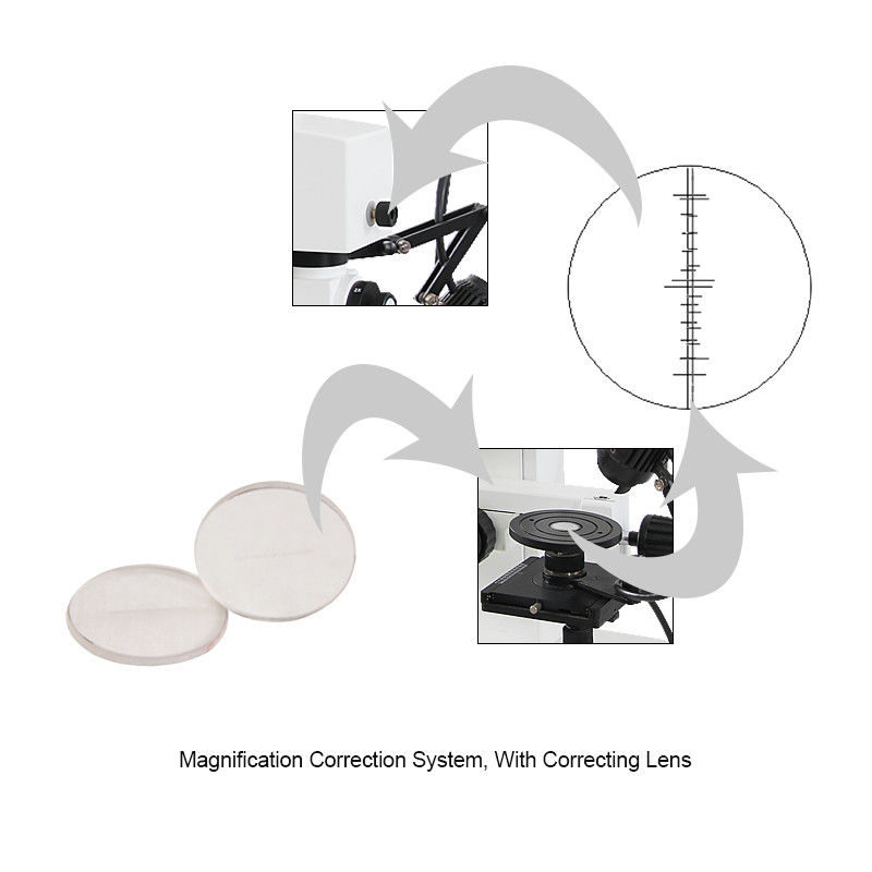 Forensic Comparison Microscope with 2x~240x Magnification LED Illumination and CE Certification for Laboratory Research