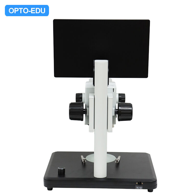 OPTO-EDU A36.3602 Professional 110X LCD Digital Measuring Microscope 11.6 inch 5MP CMOS Camera Stereo Video Microscope