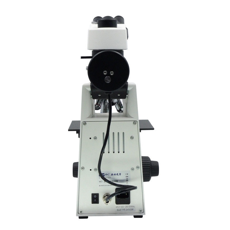 50X - 500X Binocular Metallurgical Microscope 500X Halogen OPTO-EDU A13.2605-A